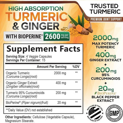 Turmeric & Ginger Capsules